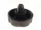 Chaudron &eacute;lectrique en cuivre martel&eacute; pour polenta NuovaFac Cuoca Automatica base plate 14L - 30W