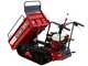 Brouette motoris&eacute;e &agrave; chenilles extensible Ranger  M570 H-E - Moteur Honda GX200 - D&eacute;marrage &eacute;lectrique