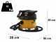 DeWalt DWV901LT-QS - Aspirateur eau et poussi&egrave;re de chantier