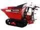 Brouette motoris&eacute;e &agrave; chenilles dumper Ranger M570 HD-E - Moteur Honda GX200 - D&eacute;marrage &eacute;lectrique