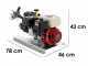 Moto-pompe haute pression Comet APS 51 moteur &agrave; essence Honda GX 200