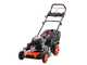 Redback S511VHY - Tondeuse &agrave; gazon thermique tract&eacute;e - 4en1 - Moteur Honda GCVx200