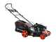 Redback S511VHY - Tondeuse &agrave; gazon thermique tract&eacute;e - 4en1 - Moteur Honda GCVx200