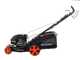 Redback S511VHY - Tondeuse &agrave; gazon thermique tract&eacute;e - 4en1 - Moteur Honda GCVx200