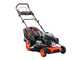 Redback S511VHY - Tondeuse &agrave; gazon thermique tract&eacute;e - 4en1 - Moteur Honda GCVx200
