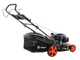 Redback S511VHY - Tondeuse &agrave; gazon thermique tract&eacute;e - 4en1 - Moteur Honda GCVx200