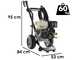 Nettoyeur haute pression thermique professionnel ZWD-K 15/280 - 310 bar - 900 l/h - Moteur Honda GX390