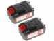 Perche &eacute;lagueuse &agrave; batterie t&eacute;lescopique Sbaraglia ARES-22 - 2 Batteries de 5.2 Ah/21V