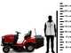 Troy Bilt Bronco 92T-R - Tracteur tondeuse - bo&icirc;te hydrostatique - bac de ramassage