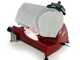 Trancheuse Berkel Pro Line XS25 rouge - Lame en acier chrom&eacute; de 250 mm
