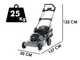 PROMO EGO Tondeuse &agrave; batterie EGO LM1903E-SP - 56V 5Ah - &Oslash; de coupe de 47 cm