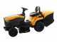 Tracteur tondeuse &agrave; batterie Stiga Estate 384e - Bac de ramassage - Puissance 48V/30Ah