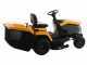 Tracteur tondeuse &agrave; batterie Stiga Estate 584e - Bac de ramassage - Puissance 48V/40Ah
