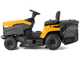 Stiga Estate 384 M - Tracteur tondeuse - Bac de ramassage - Mulching - Moteur ST350