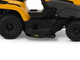 Tracteur tondeuse Stiga Estate 384 - Bac de ramassage de 240 L - Mulching - Transmission hydrostatique