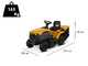 Tracteur tondeuse Stiga Estate 384 - Bac de ramassage de 240 L - Mulching - Transmission hydrostatique