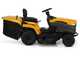 Tracteur tondeuse Stiga Estate 384 - Bac de ramassage de 240 L - Mulching - Transmission hydrostatique