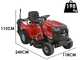 Tracteur tondeuse Troy Bilt Horse 105T-R - Bo&icirc;te hydrostatique - Bac de ramassage