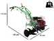 Lampacrescia MGM DL914 - Motobineuse &agrave; essence 7 CV - Honda GX200