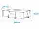 Intex Rectangular Frame 28271NP - 260x2160x65 cm - Piscine