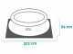 Intex Easy Set 28118NP - &Oslash;305x61 cm - Piscine gonflable + Pompe filtre