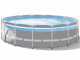 Intex Prisma Frame Clearview 26722NP - &Oslash;427x107 cm - Piscine Ronde