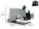 Graef SKS 110 Grise - Trancheuse avec lame de 170 mm