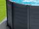 Piscine Ronde Intex Graphite Grey Panel 26384NP