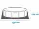 Piscine Ronde Intex Graphite Grey Panel 26384NP