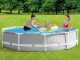 Intex Prisma Frame 26702NP - &Oslash;305x76 cm - Piscine Ronde + &Eacute;purateur &agrave; cartouche