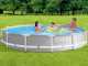 Intex Prisma Frame 26712NP - &Oslash;366x76 cm - Piscine Ronde + &Eacute;purateur &agrave; cartouche