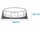 Intex Prisma Frame 26720NP - &Oslash;427x107 cm - Piscine Ronde