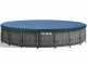 Intex Prisma Frame Greywood 26744NP - &Oslash;549x122 cm - Piscine Ronde