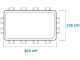 Intex Prisma Frame 26784NP - 300x175x80 cm - Piscine hors-sol + &Eacute;purateur et &Eacute;chelle