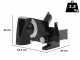 Trancheuse avec lame de 170 mm GRAEF SKS 100 TWIN Noire - 2 lames offertes