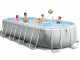 Intex Prisma Frame 26798NP - 610x305x122 cm - Piscine Ovale