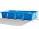 Intex Rectangular Frame 28274NP - 450x220x84 cm - Piscine + Pompe filtre
