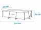 Intex Rectangular Frame 28274NP - 450x220x84 cm - Piscine + Pompe filtre