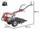 Motoculteur Barbieri RED - Moteur Honda GX160