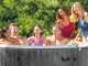 Intex Ronde Greywood Deluxe 28442EX - Piscine hydromassage spa