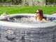 Intex Carr&eacute;e Greystone Deluxe 28450NP - &Oslash;173x71 cm - Piscine hydromassage spa
