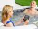 Intex Carr&eacute;e Greystone Deluxe 28450NP - Piscine hydromassage spa