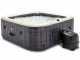 Intex Carr&eacute;e Greystone Deluxe 28452EX - Piscine hydromassage spa