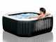 Intex Octogonale Jet &amp; Bubble Deluxe 28458EX - &Oslash;201x71 cm - Spa gonflable &agrave; hydromassage