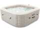 Intex carr&eacute;e Chevron Deluxe 28472EX - &Oslash;193x71 cm - Spa gonflable &agrave; hydromassage