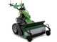 Lampacrescia MGM TTR886 - Tondeuse d&eacute;broussailleuse &agrave; couteaux - Roues jumel&eacute;es - Honda GX390 Pentes fortes