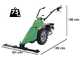 Lampacrescia MGM FC 207 E - Motofaucheuse multifonction - Honda GX160