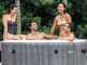 Intex Ronde Greywood Deluxe 28440EX - &Oslash;196x71 cm - Piscine hydromassage spa