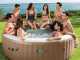 Intex Ronde Bubble Massage 28412EX - Piscine hydromassage spa