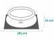 Intex Easy Set 28132NP - Piscine gonflable + Pompe filtre